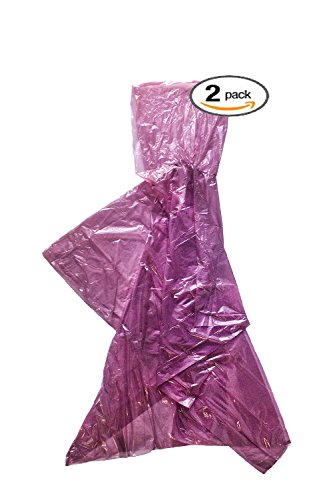 Rain Poncho with Hood Perfect Fit For Women, Men and Children - Assorted Colors.