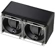 Swiss Kubik Leather Watch Winder for Two Watches