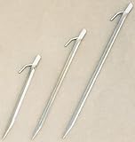 Metal Tent Stakes (12 Inch) (12 pcs. Pak)