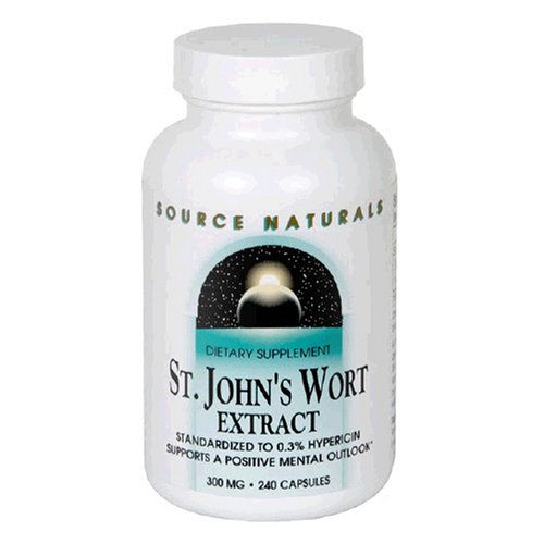 Source Naturals St. John's Wort Std Ext 300mg, 240 capsules under The Health and personal care Store
