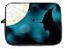 Halloween Witch Silhouette on Purple Laptop Sleeve – Note Book sleeve – Apple iPad – Apple iPad 2 – Apple iPad 3 – Android sleeve – can be used for for Fujitsu, Kindle, Samsung, Dell, Acer, ASUS Eee PC, Gateway, HP, Sony, Compaq, IBM, Mac, Sharp, Toshiba models – Unisex – Ideal gift for all occassions!