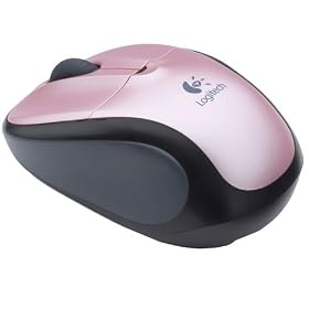 Logitech V220 Laser Mouse - Flamingo Pink (exclusive color) by 
