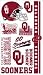 Oklahoma Sooners Temporary Tattoos