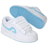 Adio Kids' Wray 4 Pre/Grade (White/Turquoise 6.0 M)