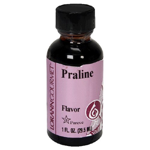 LorAnn Artificial Flavoring Oils, Praline Flavoring Oil, 1-Ounce Bottles (Pack of 4) by LorAnn Oils