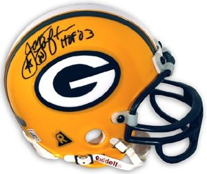 James Lofton Autographed/Hand Signed Green Bay Packers Replica Mini Helmet HOF- Tri-Star Hologram