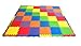 Edushape Edu-tiles 36 Piece Solid Play Mats: Each Tile Measures 12