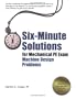 Six-Minute Solutions for Mechanical PE Exam Machine Design Problems