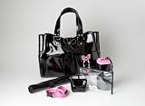 Sophie's Black Patent Designer Diaper Bag Carry All