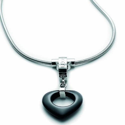 Leonardo Damenkette Edelstahl + Glas 46cm Stahl Darlin\'s 010680 Preisvergleich