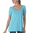 Xhilaration Blue Scoopneck Babydoll Top - XL