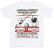 Popeye the Sailor Man Brutus Rematch White T-Shirt Tee