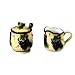 Sugar and Creamer 2pc Set Grape 3-Dimentional Tuscany