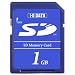 I-O DATA �G���g���[���f��SD�������[�J�[�h 1GB SD-1G