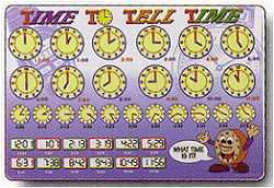 Time to Tell Time Placemat 41QJNMTMH0L Time to Tell Time Placemat