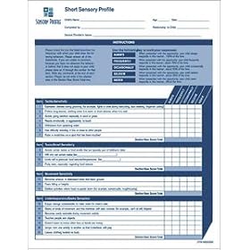 Sensory Profile Complete Kit.