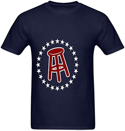 Afterfashion Men's Barstool Sports O Neck Short Sleeve T-Shirt L Blue