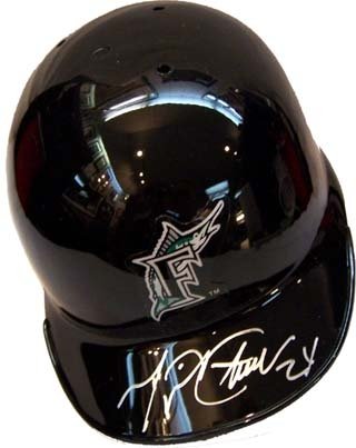 Miguel Cabrera Autographed/Hand Signed Florida Marlins Baseball Mini Helmet