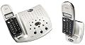 AT&T 2255 2.4 GHz Dual Handset Cordless Phone with Answering System and Caller ID (Champagne)