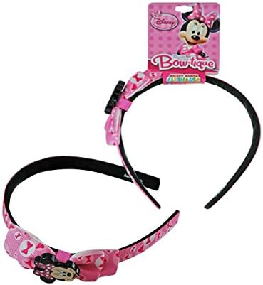 WeGlow International Minnie Bowtique Printed Bow Headbands (2 Headbands)