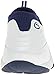 Propet Men's M3851 Wash & Wear Slip-on,White/Navy,10 M (US Men's 10 D)