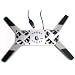Mini Compact Portable FOLD Foldable Quiet 2 Fans USB Cooling Fan Cooler Pad Mat Stand With Light for HP DELL Acer Ibm 7' to 17' Inch Laptop netbook,iPad xBox xBox 360 PS3 PS2 Projectors External (Silver)