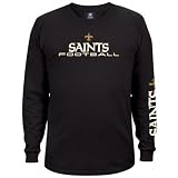 New Orleans Saints Black Team Shine Long Sleeve T Shirt 41QJQDhu%2BaL. SL160 New Orleans Saints Black Team Shine Long Sleeve T Shirt