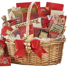 Best All Around Gourmet Food Gift Basket with Smoked Salmon