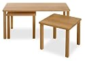 Winsome Wood 3-Piece Beechwood Coffee Table Set, Natural