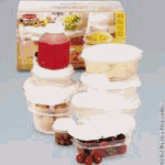 Rubbermaid 7A86RDCHILI 24 piece Servin Saver Set
