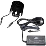 HQRP KIT (AC Power Adapter and Retractable Flat FireWire/iLink Cable) compatible with Sony HandyCam DCR-HC42, DCR-HC46, DCR-HC52 Camcorder