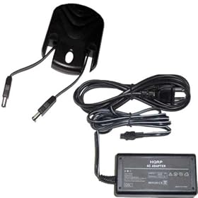 HQRP KIT (AC Power Adapter and Retractable Flat FireWire/iLink Cable) compatible with Sony HandyCam DCR-HC21, DCR-HC22E, DCR-HC23E Camcorder