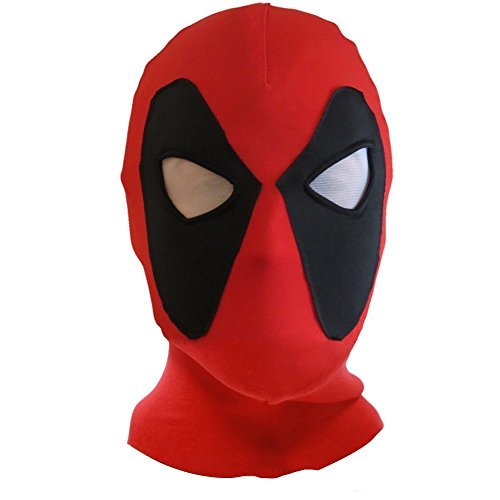 Seven Plus Adult Lycra Spandex Halloween Cosplay Mask Hood 3D Style