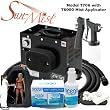 Apollo Sun-Mist T706 Sunless Spray Tanning System with the T6000 Plastic Body Mist Applicator with a Pint of 8.5% DHA Solution with Medium Bronzer, 4 Solution Variety Pack (1 Pint Total), Tanning Tent and Accessories Kit