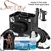 Apollo Sun-Mist T706 Sunless Spray Tanning System with the T6000 Plastic Body Mist Applicator with a Pint of 8.5% DHA Solution with Medium Bronzer, 4 Solution Variety Pack (1 Pint Total), Tanning Tent and Accessories Kit