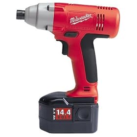 Milwaukee 9081-22 14.4-Volt Ni-Cad Cordless 1/4-Inch Hex Driver