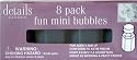 Details Accessories 8 Pack Fun Mini Bubbles