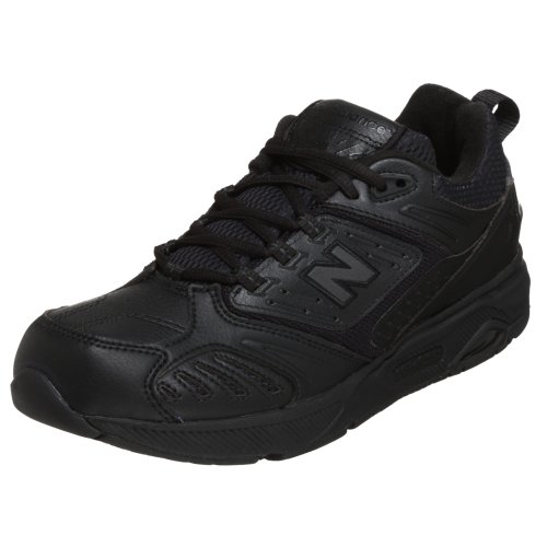 New Balance Men's MW845 Walking Shoe,Black,8.5 EE