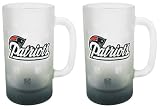 New England Patriots Frosted Mug (16-Ounce, Set of 2)
