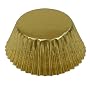 Fox Run Gold Foil Standard Bake Cups, 32 Cups