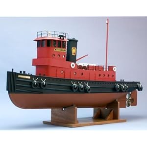 The Jersey City Tug Boat Kit w 9 Beam (1 32 Scale) 36 Dumas by 