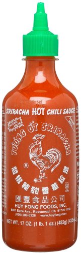 Huy Fong Sriracha Chili Sauce, 17 Ounce Bottle (Pack of 6)