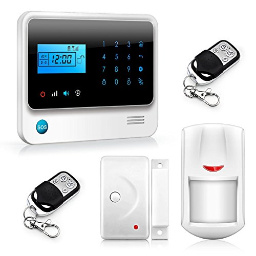 Cheap Golden Security Touch Screen Keypad LCD Display GSM IOS Android