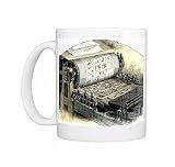 Photo Mugs of Cylinder printing press, 1800s from North Wind Picture Archives