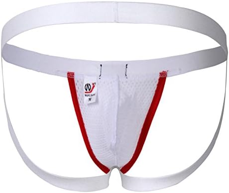 Traditional Men's Brief Style Short Pants White Medium