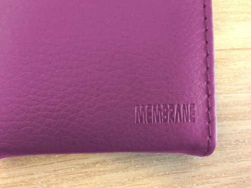 Membrane - Purple Leather Vertical Case for Samsung Galaxy Trend Plus (GT-S7580) - Flip Phone Cover