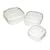 Kitchen Craft Microwave Cookware 3 Piece Casserole Set , Stain Resistant