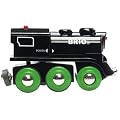 BRIO 33247 Wooden Railway System: 4 Wheel Rechargeable Engine