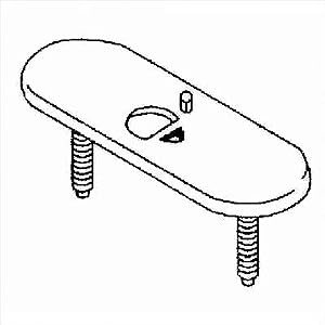 4 Center Set Cover Plate by 