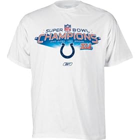 Indianapolis Colts Super Bowl XLI Champions Official Locker Room T-Shirt